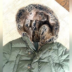 Il Gufo green down jacket (most beautiful jacket)
